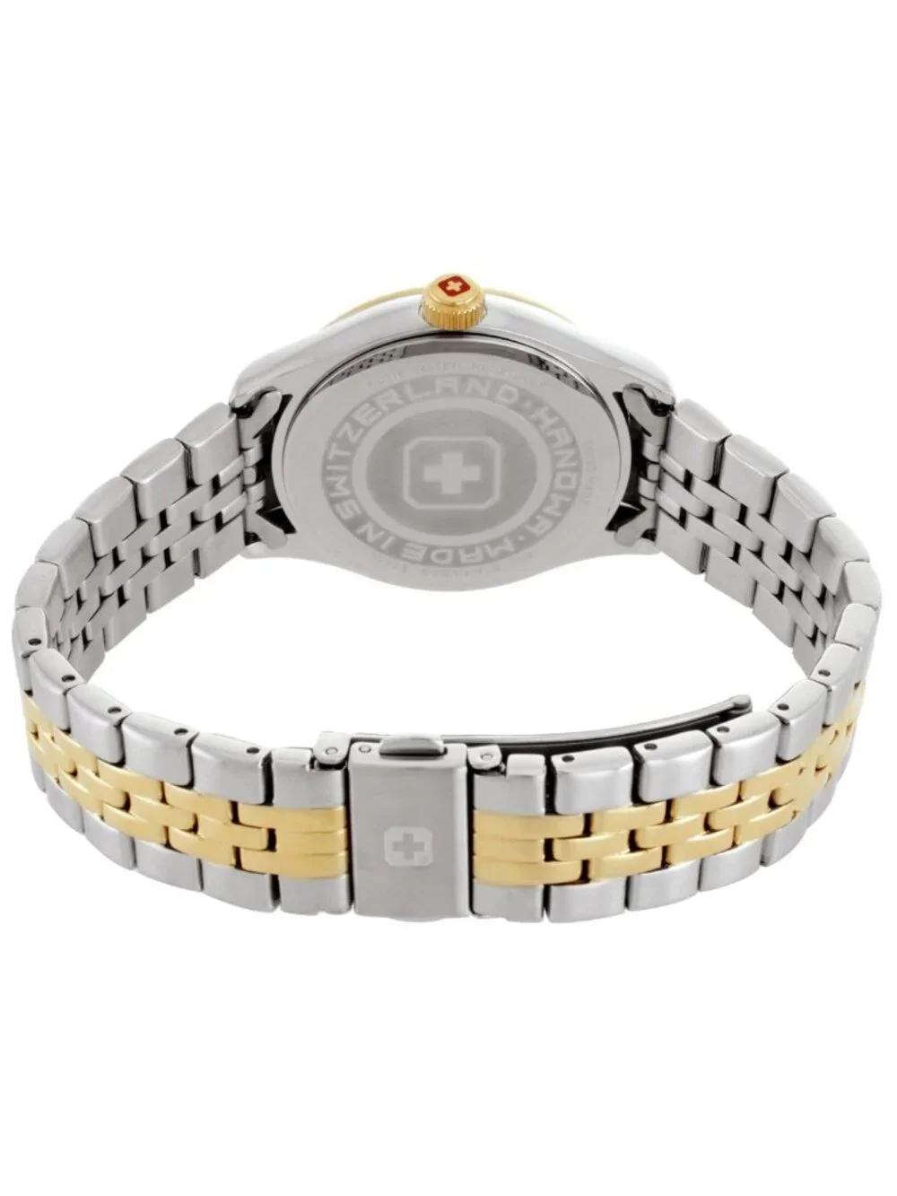 NWT Hanowa Sense Quartz Mother of Pearl Dial Two-Tone Ladies Watch